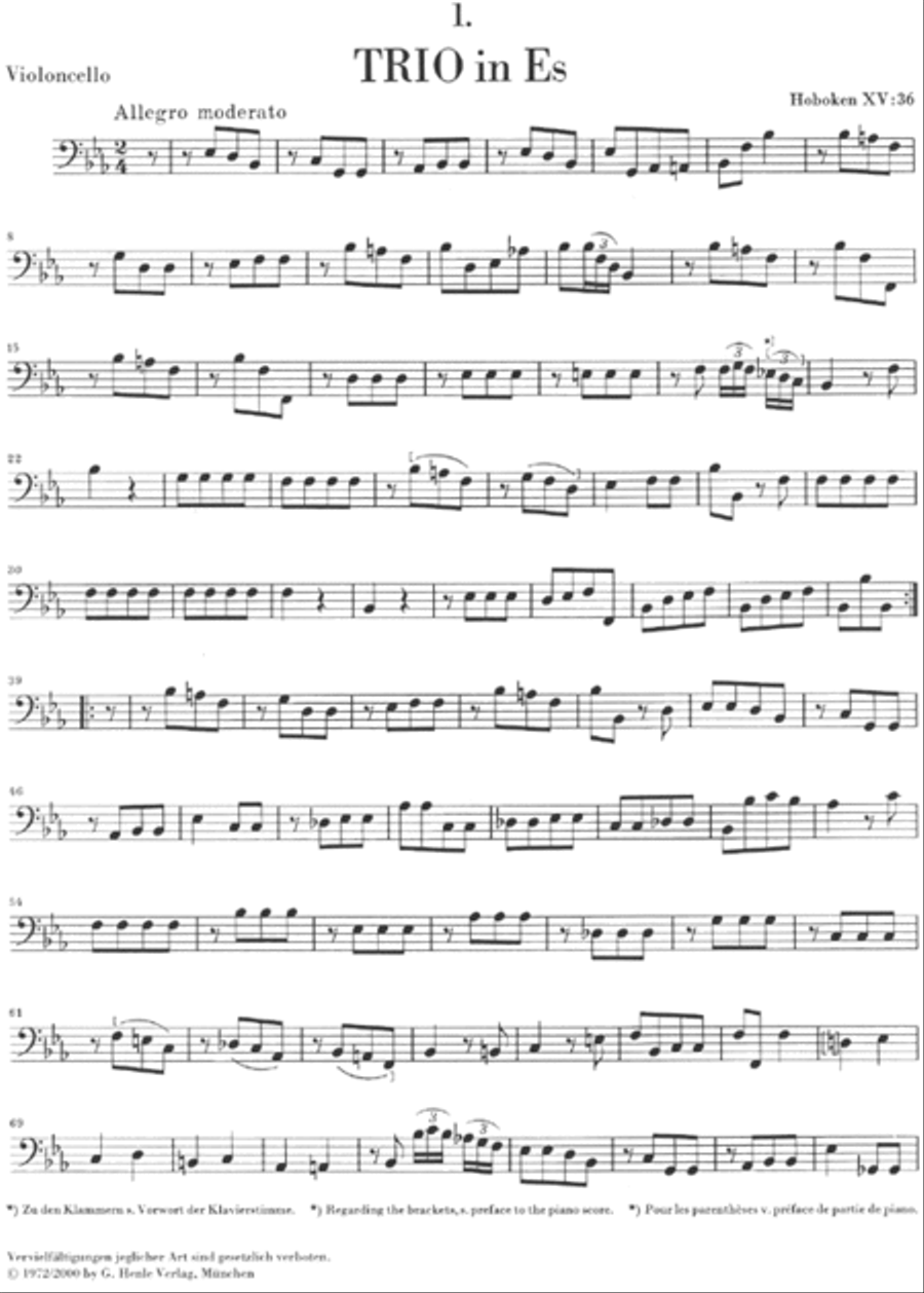 Piano Trios, Volume I