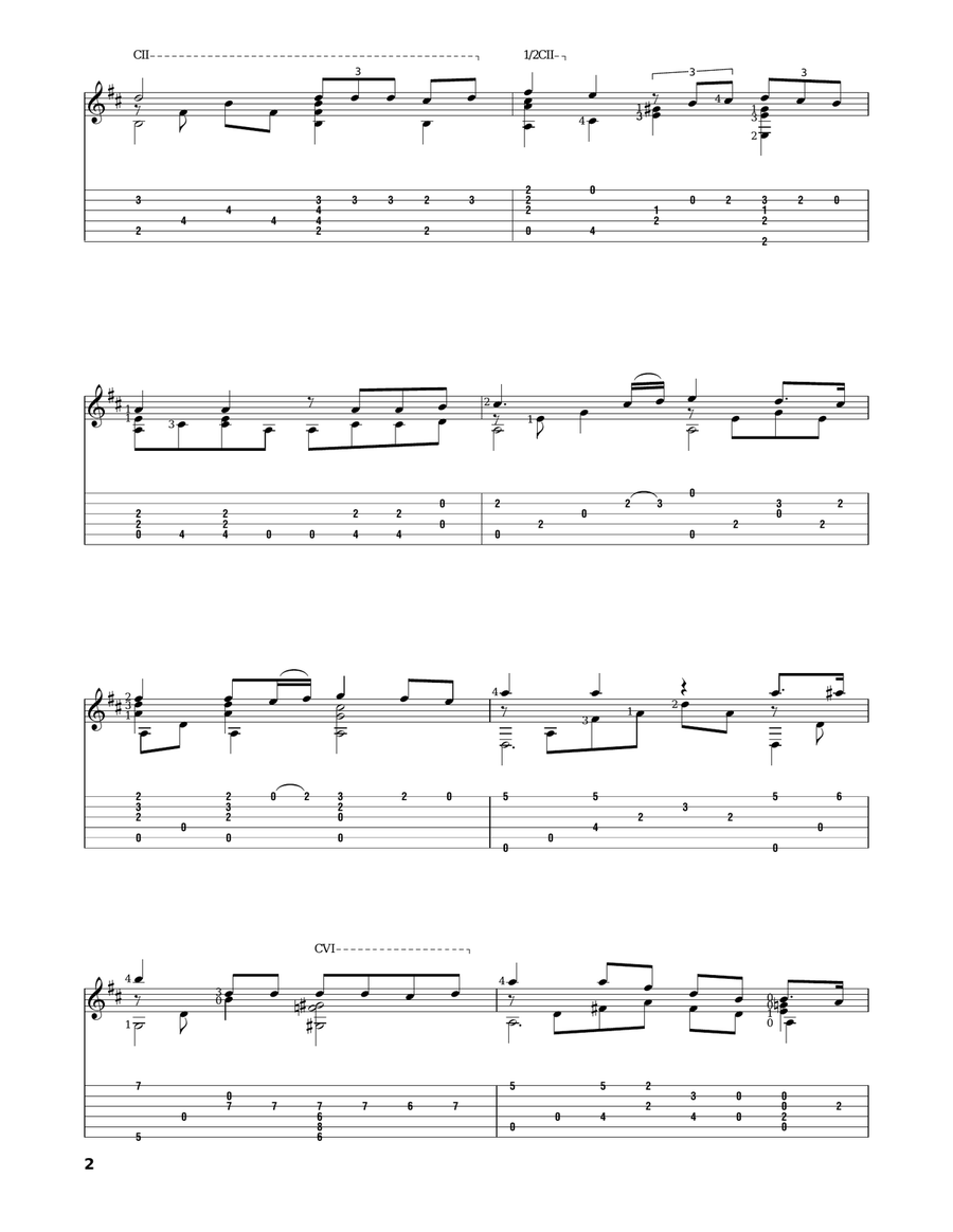 Ideale Ideale Acoustic Guitar scores gallery preview page 2