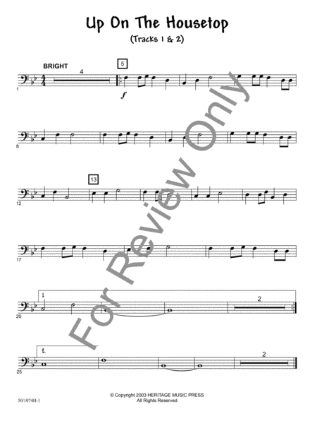 JumpStart for Christmas - Trombone/Bari BC/Bassoon