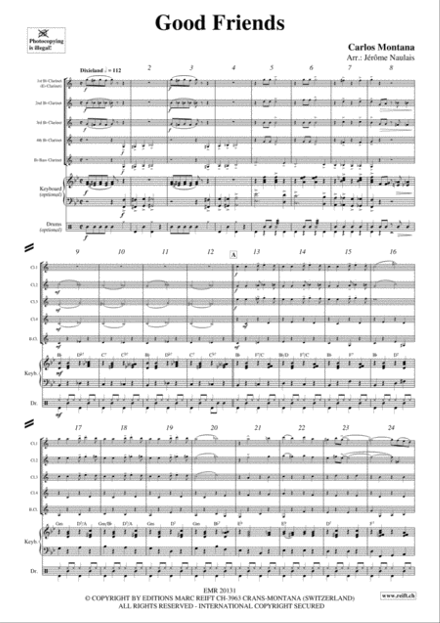Good Friends Clarinet Quintet scores gallery preview page 3