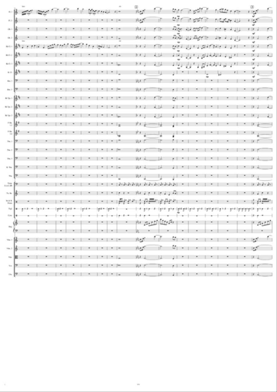 January Full Orchestra scores gallery preview page 2