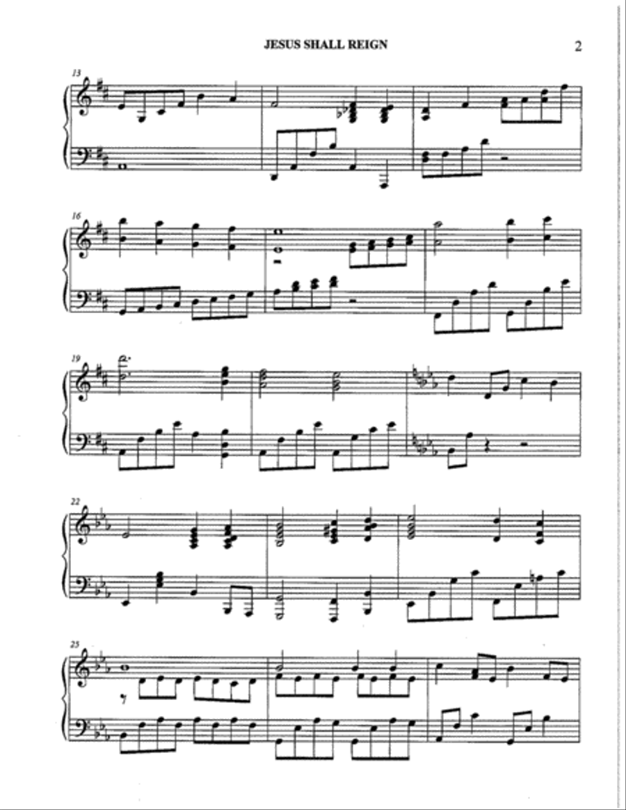 Easy Hymn Arrangements Book Four Piano Solo scores gallery preview page 4