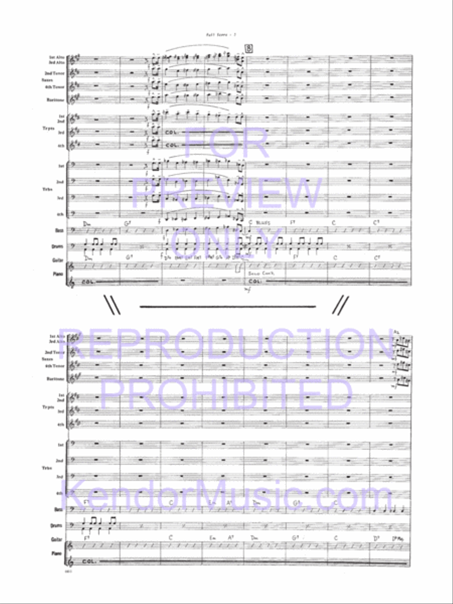 Back Bone Jazz Ensemble scores gallery preview page 3