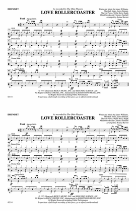 Love Rollercoaster: Drums