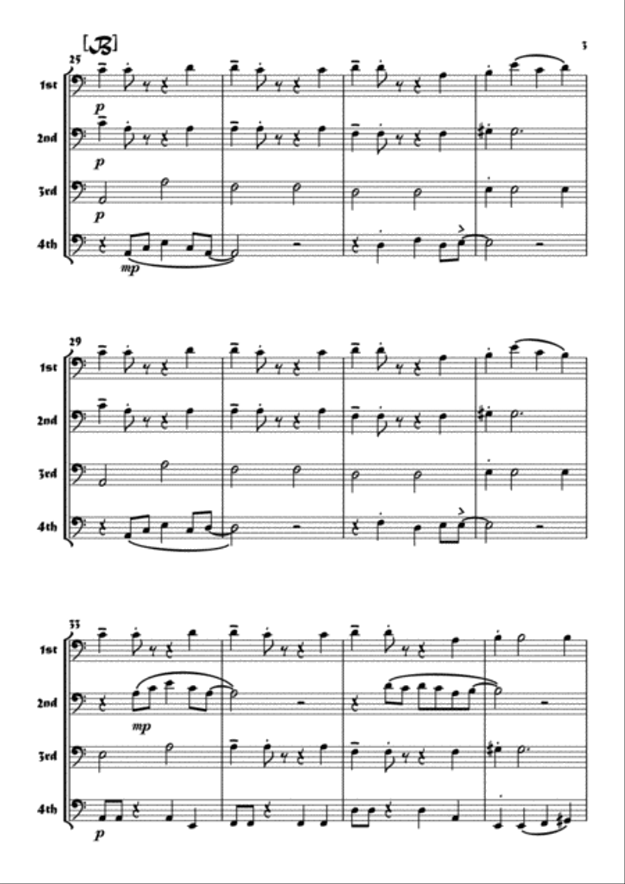 Nite Express Nite Express Brass Ensemble scores gallery preview page 3