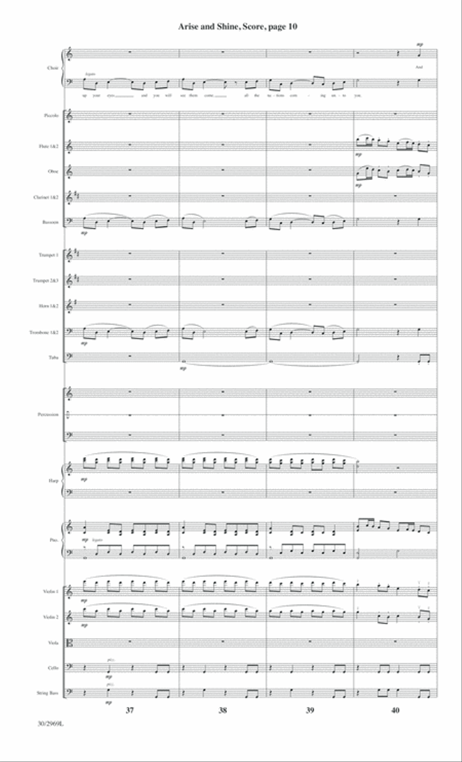 The Heart of Christmas - Full Score Choir scores gallery preview page 195