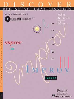 Book cover for Discover Beginning Improvisation