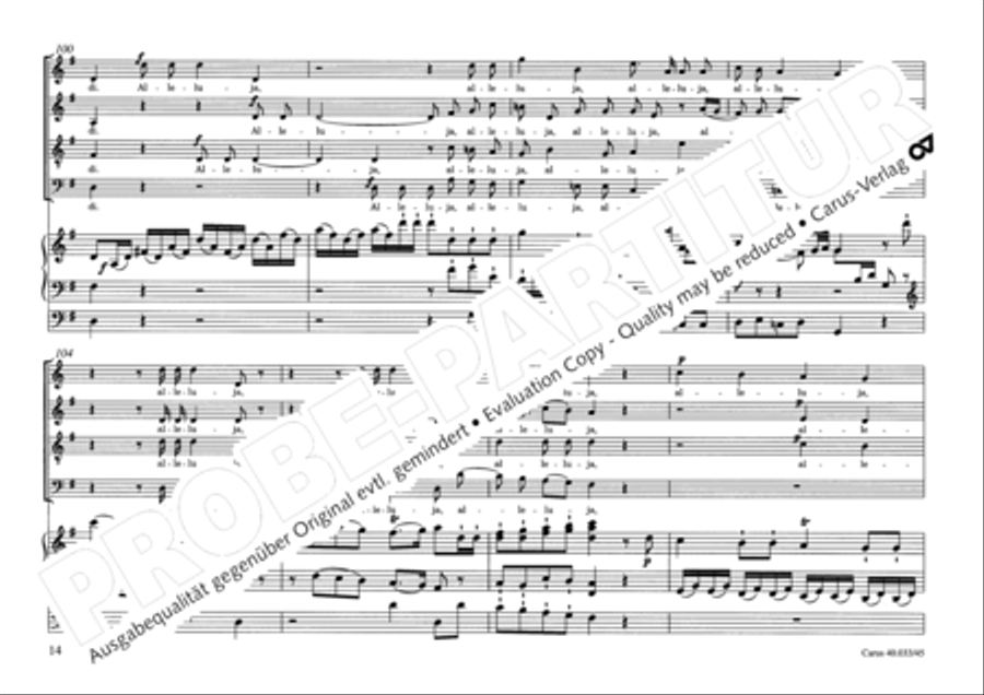 Inter natos mulierum 4-Part scores gallery preview page 15