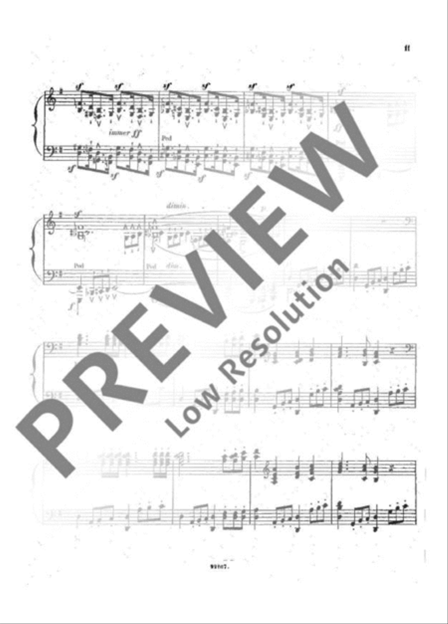 Großer Festmarsch Großer Festmarsch Piano Solo scores gallery preview page 12