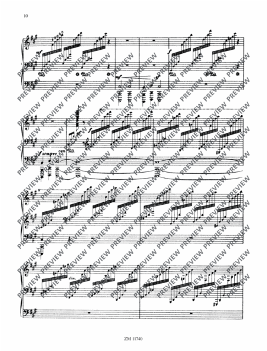 Twelve Études in Progressive Difficulty Piano Solo scores gallery preview page 11