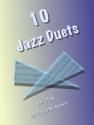 Book cover for 10 Jazz Duets for Oboe