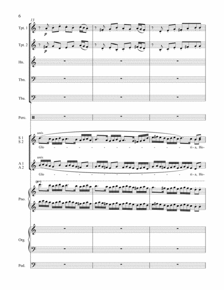 Christmas Intrada (Downloadable SSAA Brass Version Score)