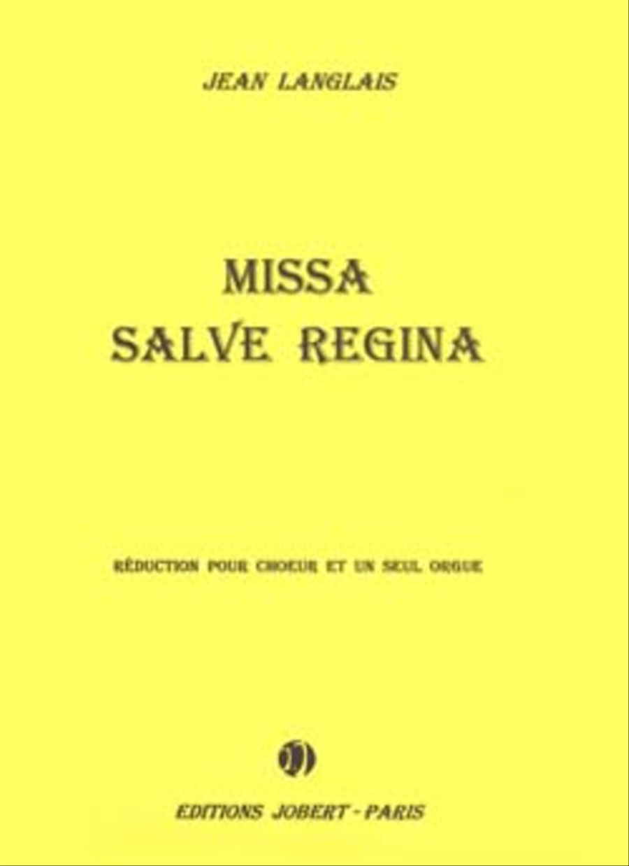 Missa Salve Regina Missa Salve Regina TTBB scores gallery preview page 1