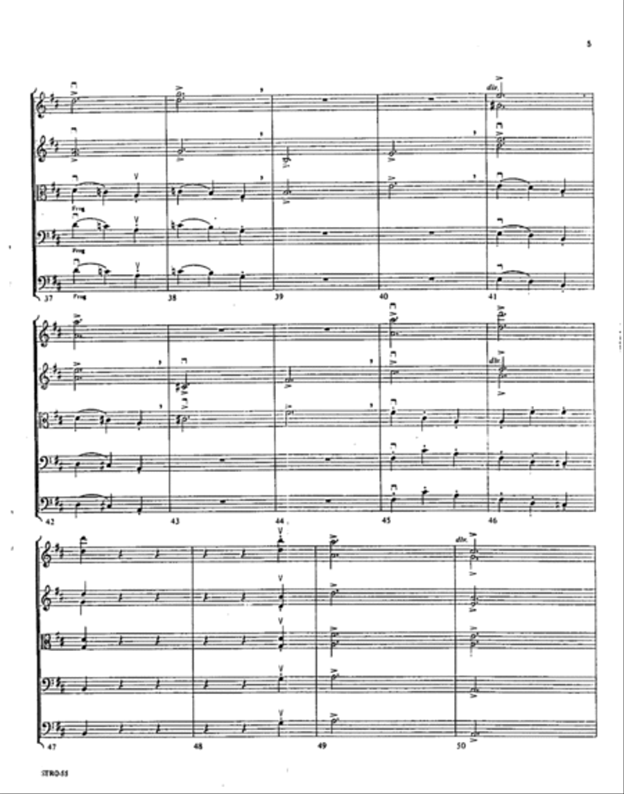 Serenade No. 1 in D Op. 11: Scherzo Orchestra scores gallery preview page 4