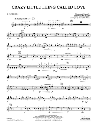 Crazy Little Thing Called Love (arr. Paul Murtha) - Bb Clarinet 2