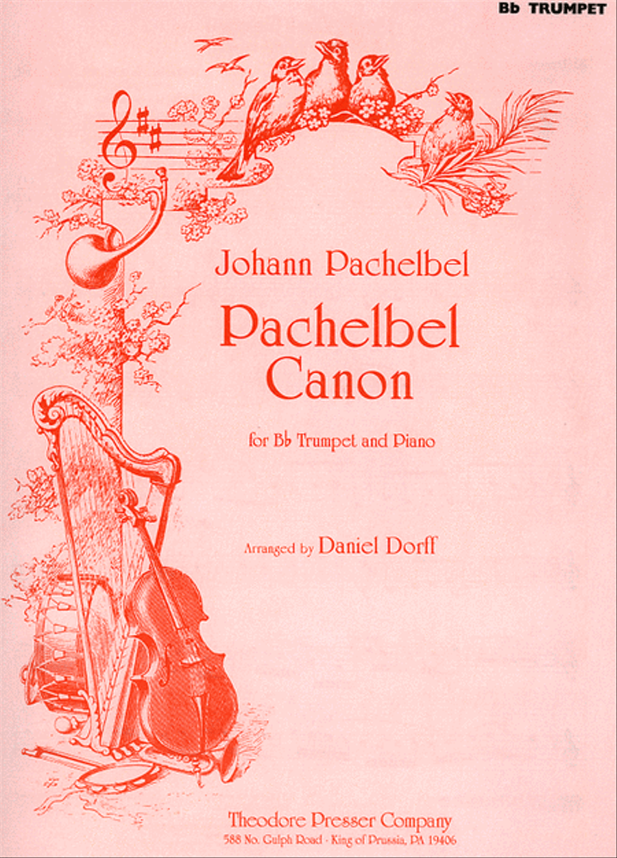 Pachelbel Canon Chamber Music scores gallery preview page 1