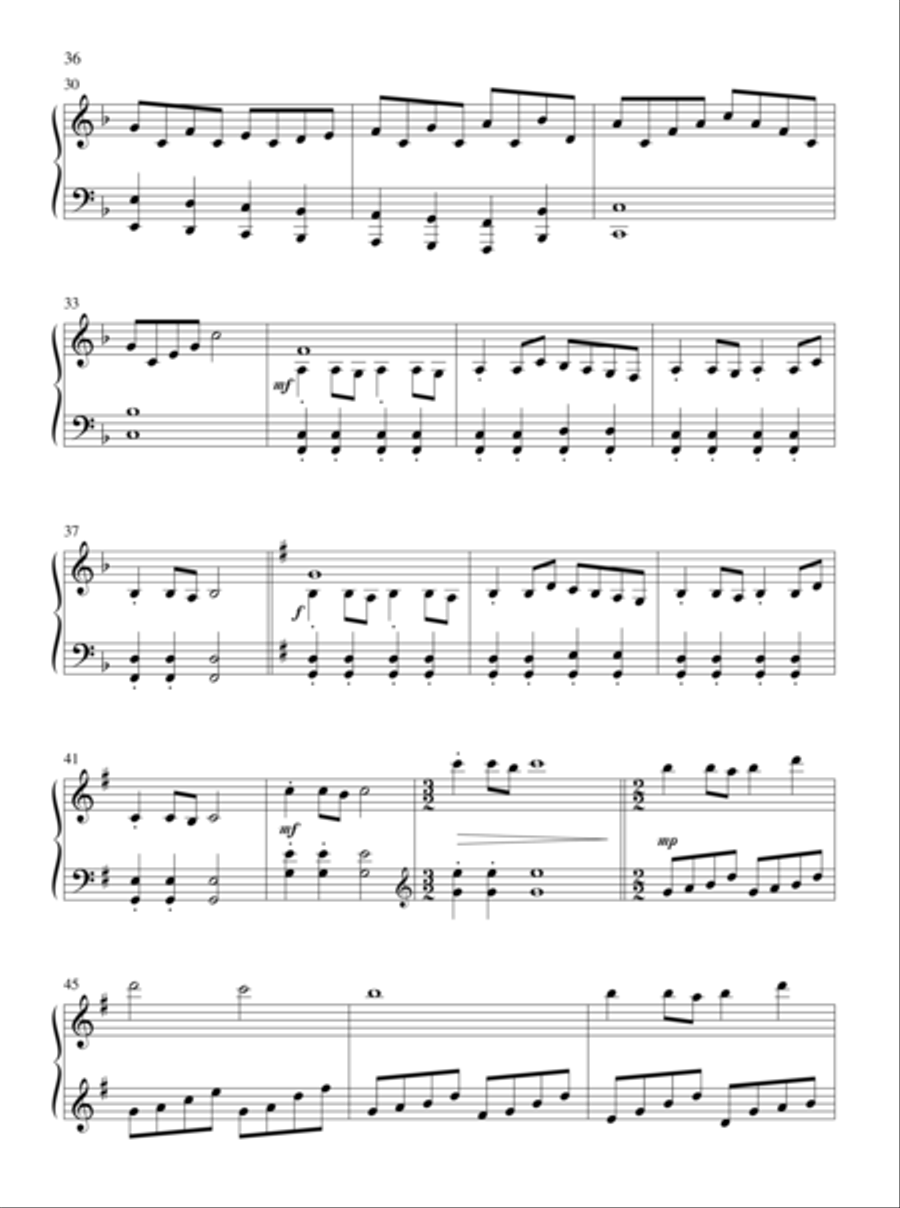 Christmas Impressions Piano Solo scores gallery preview page 21