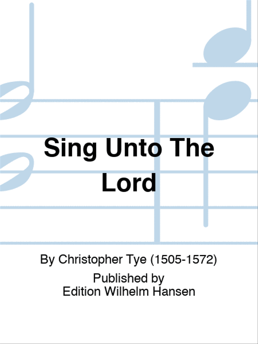Sing Unto The Lord Sing Unto The Lord Choir scores gallery preview page 1