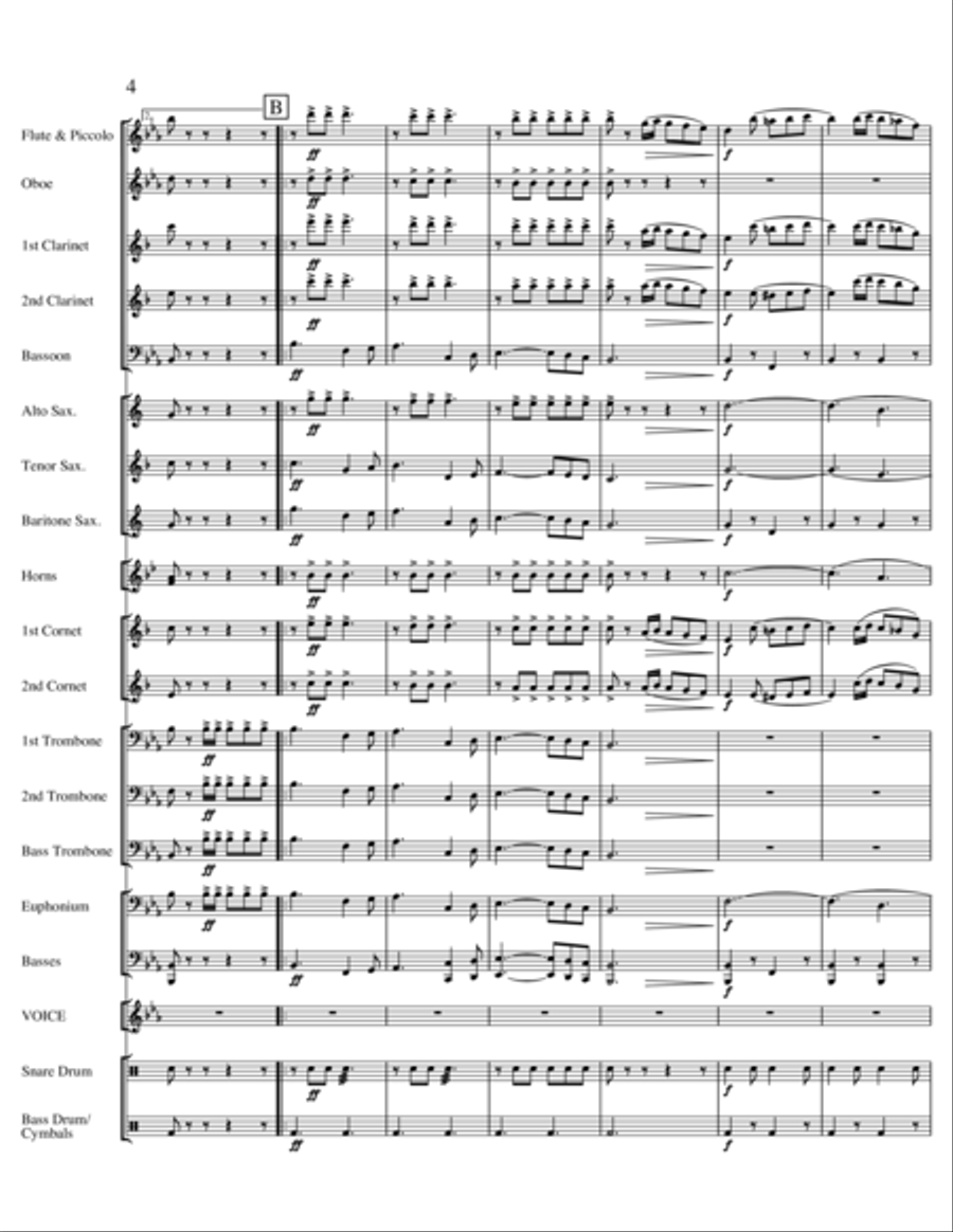 Heroes of New York Concert Band scores gallery preview page 5