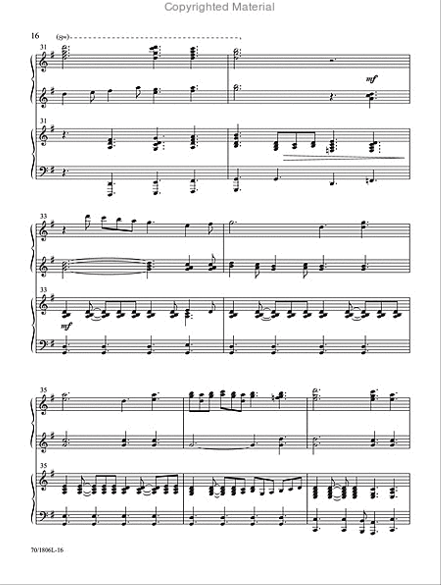 Great Things He Has Done! Piano Duet scores gallery preview page 6