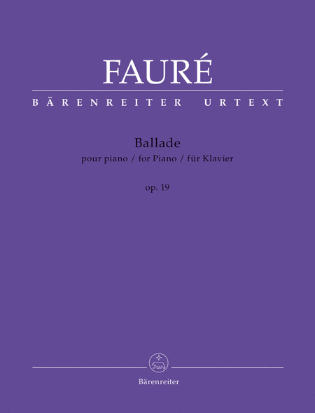 Ballade in F-sharp major, op. 19