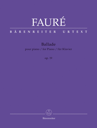 Book cover for Ballade, Op. 19