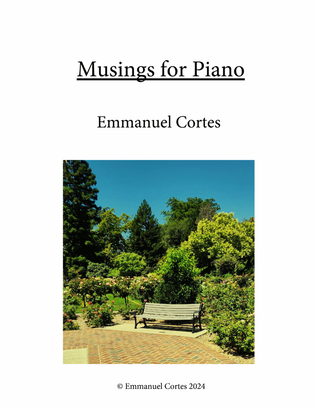 Book cover for Musings for Piano