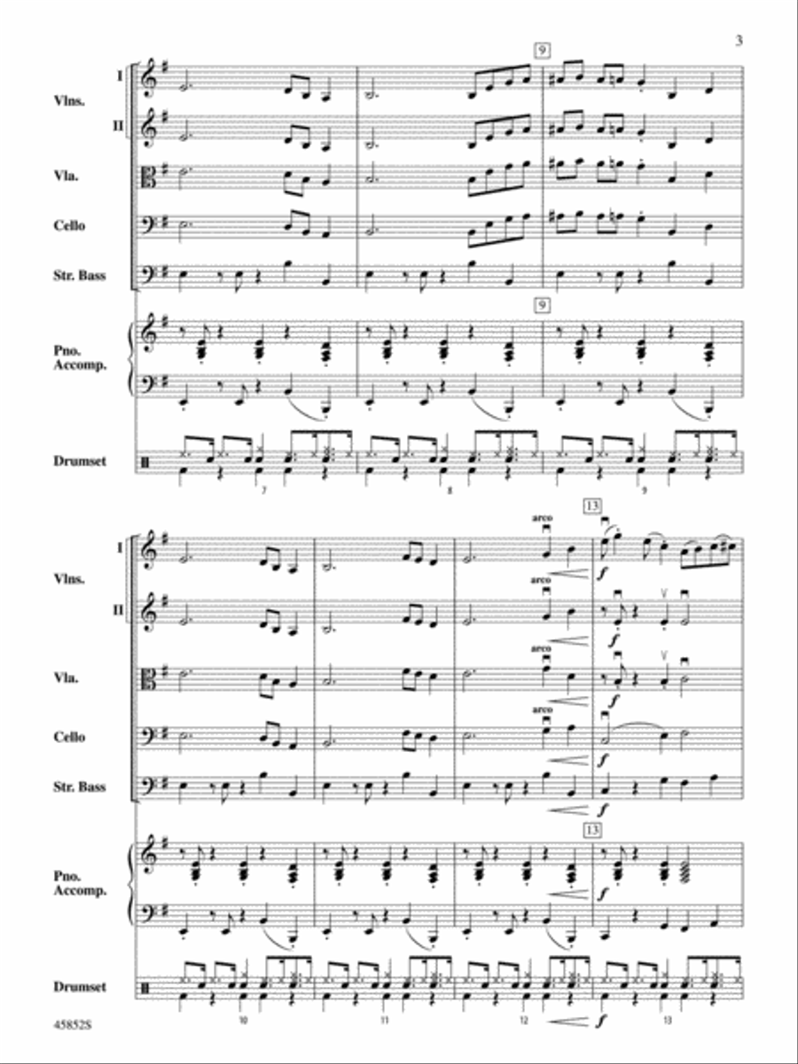 Take Five: Score String Orchestra scores gallery preview page 3