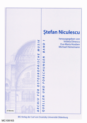 Book cover for Stefan Niculescu Archiv für osteuropäische Musik ; 1