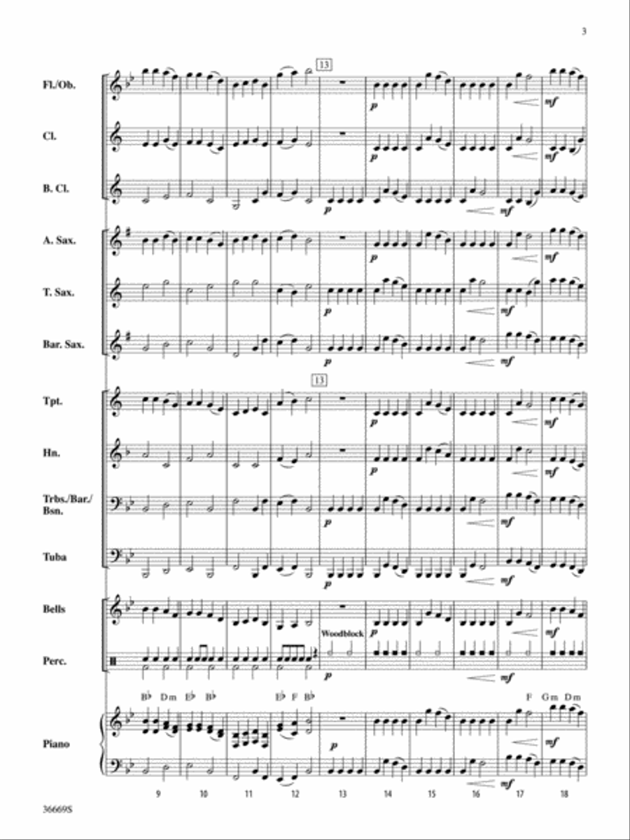 American Rounds Concert Band scores gallery preview page 3
