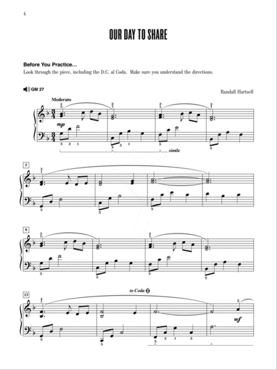 Contest Winners, Book 3 Piano Solo scores gallery preview page 3