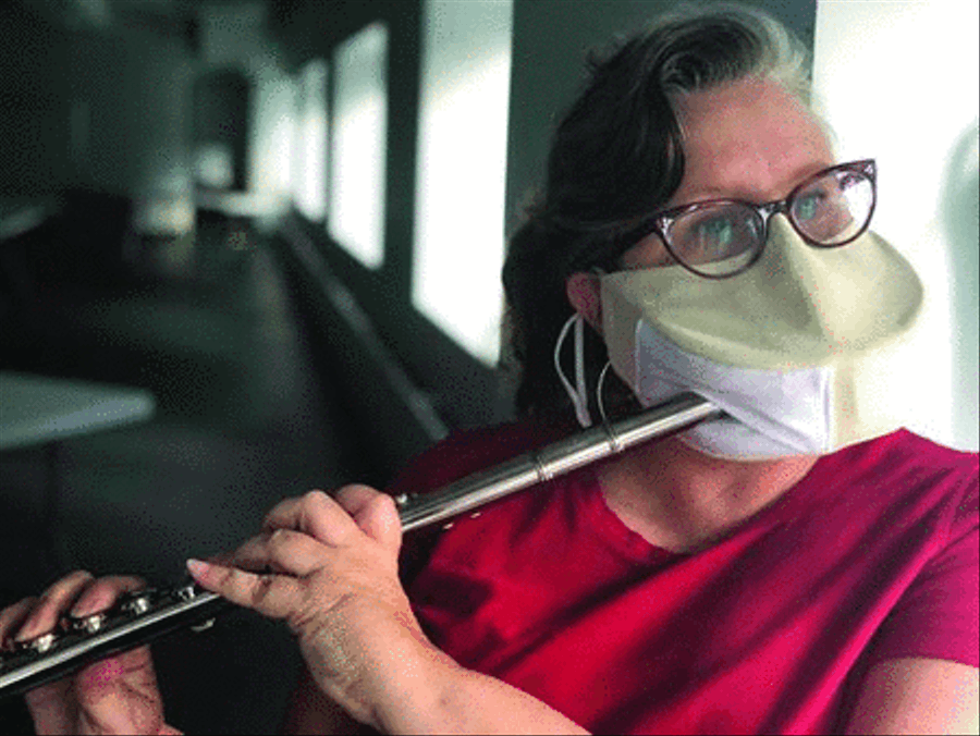 Instrumentalist Mask for Flute Flute scores gallery preview page 4