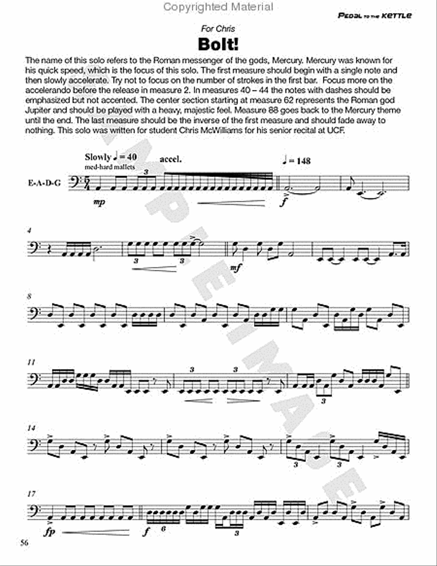 Pedal to the Kettle Pedal to the Kettle Percussion scores gallery preview page 40