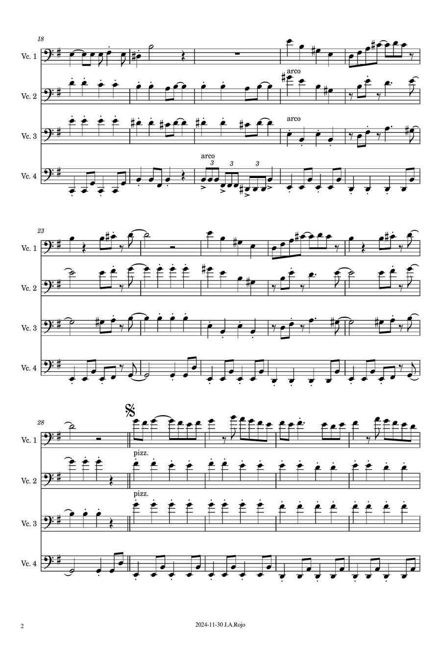 Happy Together String Quartet scores gallery preview page 2