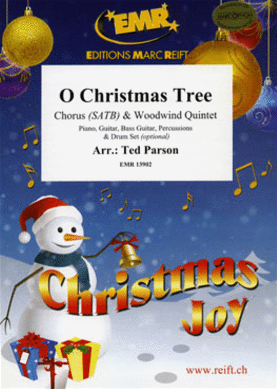 O Christmas Tree Woodwind Quintet scores gallery preview page 1