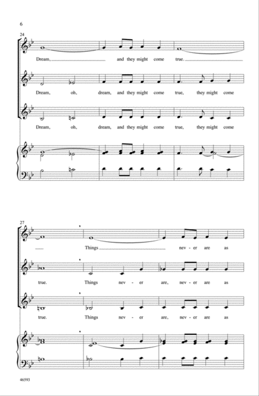 Dream Choir scores gallery preview page 5