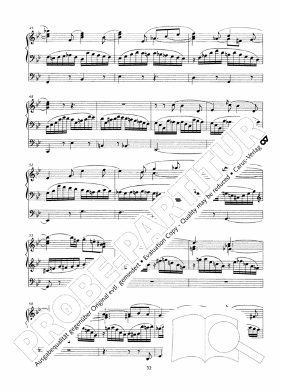 Zwolf Charakterstucke op. 156 Organ Solo scores gallery preview page 33