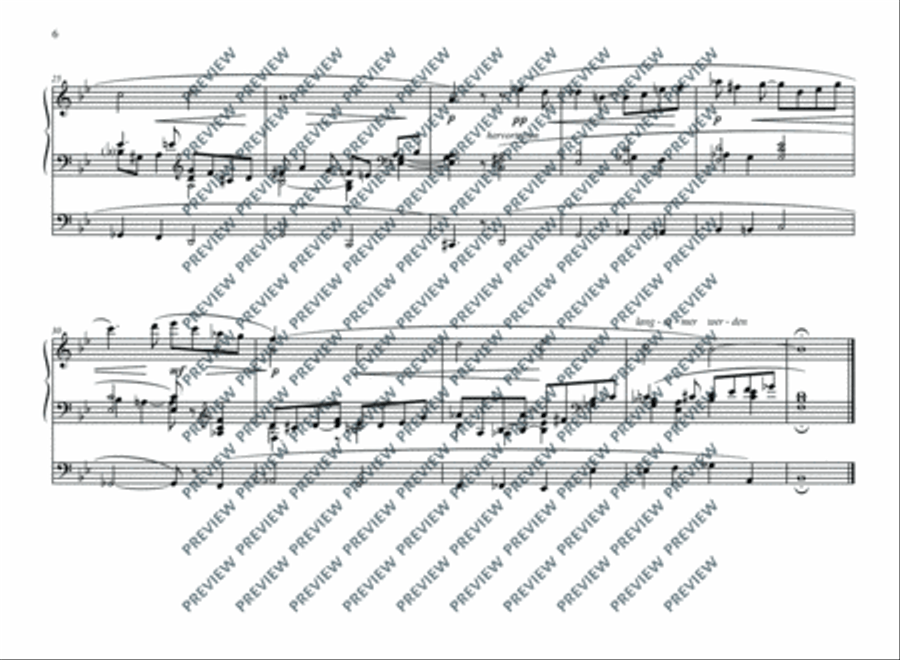10 Choral Preludes 10 Choral Preludes Organ scores gallery preview page 9