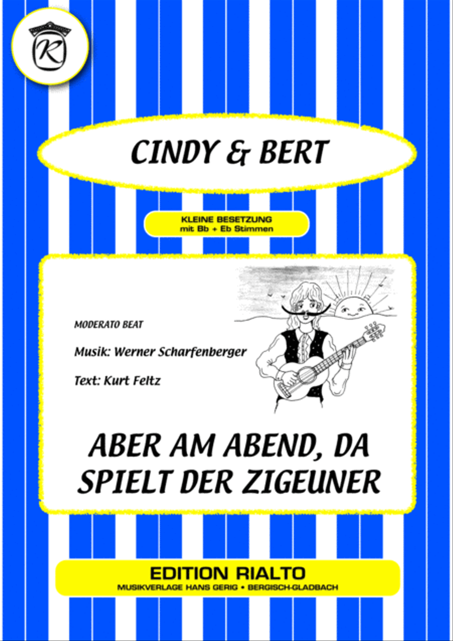 Aber am Abend, da spielt der Zigeuner Voice scores gallery preview page 1