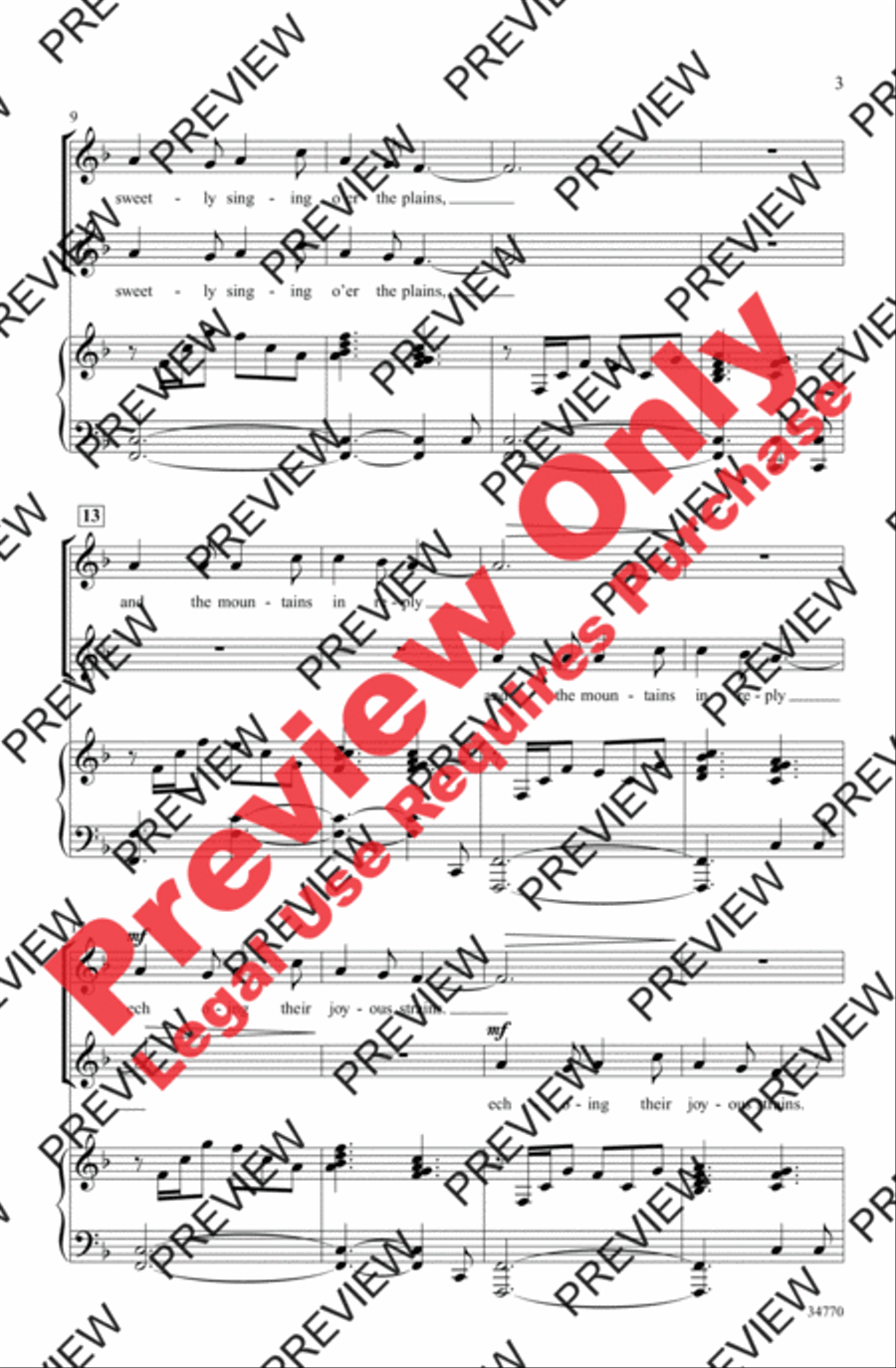 Angels' Gloria Angels' Gloria Women's Choir scores gallery preview page 3