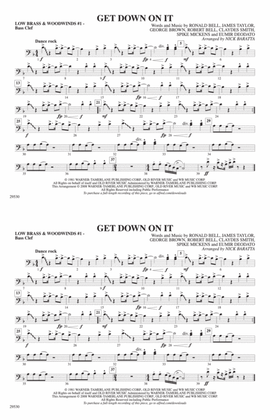 Get Down on It: Low Brass & Woodwinds #1 - Bass Clef