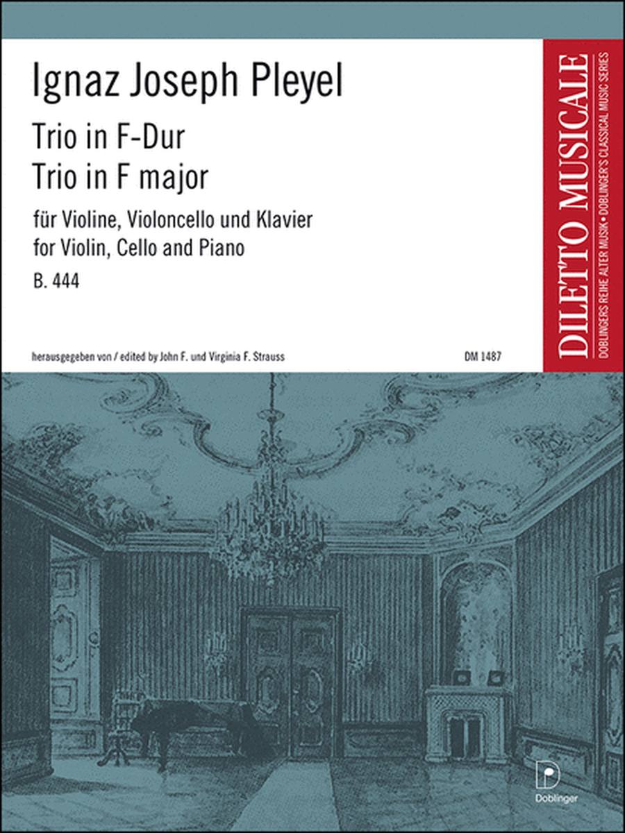 Trio in F-Dur B. 444