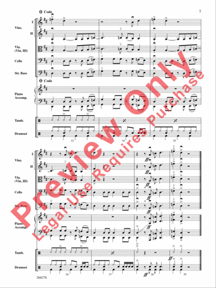 (I Can't Get No) Satisfaction String Orchestra scores gallery preview page 8
