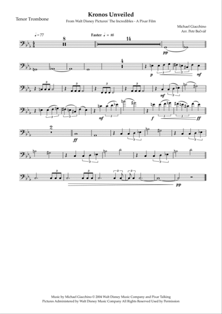 Kronos Unveiled Large Ensemble scores gallery preview page 5