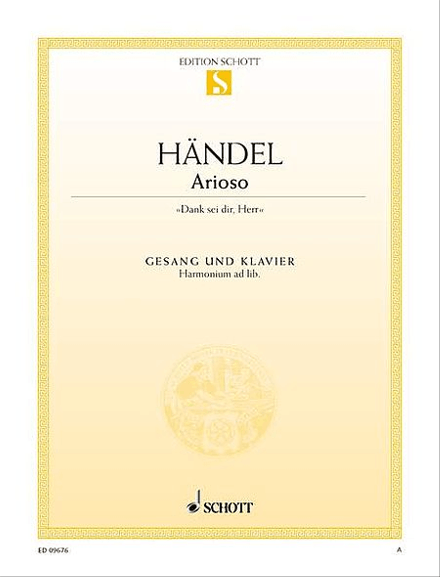 Dank sei dir, Herr Medium Voice scores gallery preview page 1