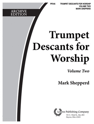Book cover for Trumpet Descants for Worship II