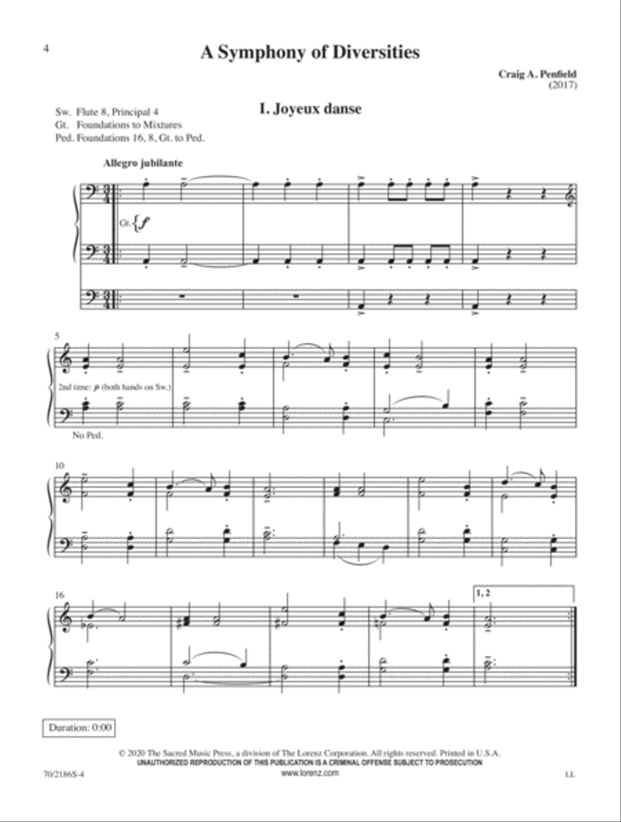 Inspirations Organ Solo scores gallery preview page 3