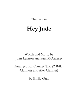 Book cover for Hey Jude