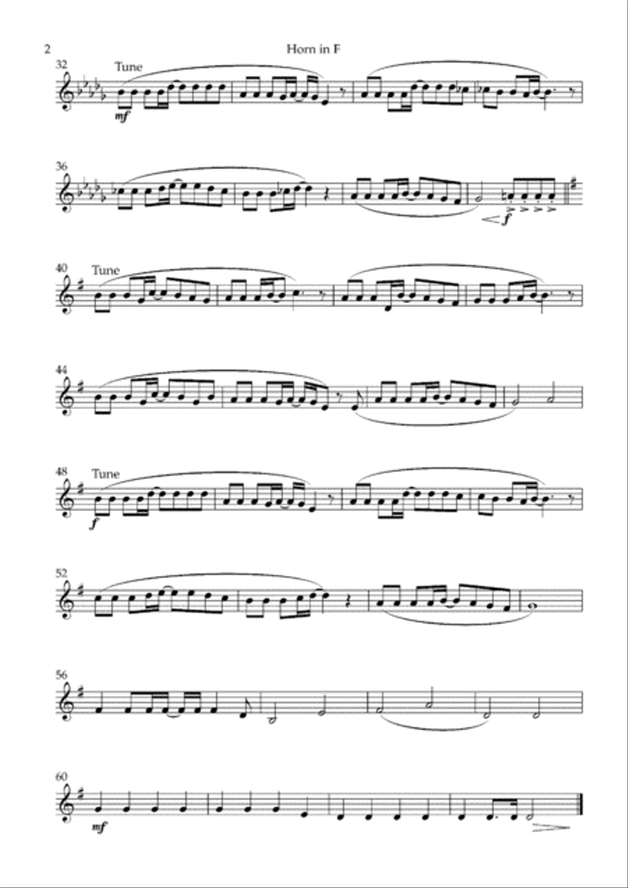 Burning Bridges Brass Ensemble scores gallery preview page 6