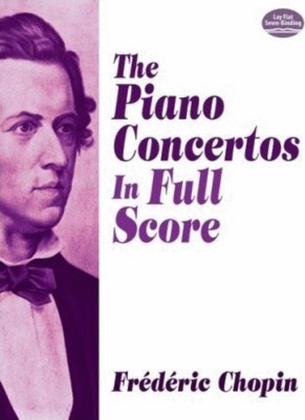 Book cover for Chopin - Piano Concertos Full Score